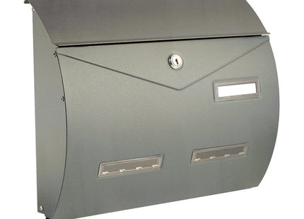 ALUBOX CASSETTA POSTALE MOD. BUSTA COLORE ARGENTO