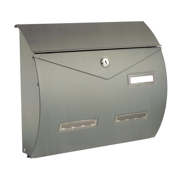 ALUBOX CASSETTA POSTALE MOD. BUSTA COLORE ARGENTO