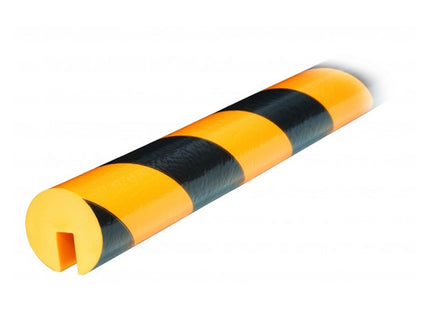 AMPERE PROFILO TIPO "B" A INCASTRO D.MM40 MM19X8 MT1 GIALLO/NERO