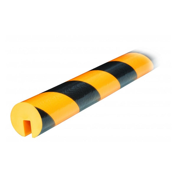 AMPERE PROFILO TIPO "B" A INCASTRO D.MM40 MM19X8 MT1 GIALLO/NERO