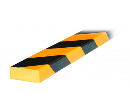 AMPERE PROFILO TIPO "D" PIANO MM50X20 MT1 GIALLO/NERO