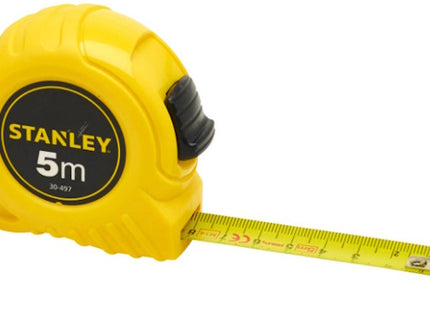 STANLEY FLESSOMETRO IN ABS ANTIURTO MT 5 NASTRO MM19