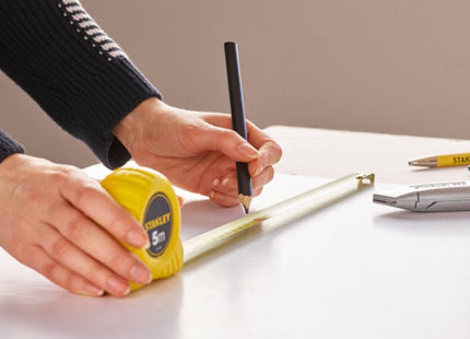 STANLEY FLESSOMETRO IN ABS ANTIURTO MT 5 NASTRO MM19