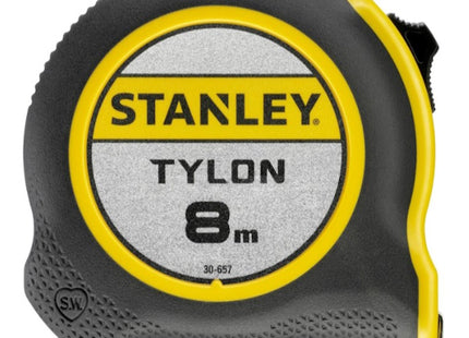 STANLEY FLESSOMETRO TYLON CASSA IN ABS ANTIURTO MT 8 NASTRO MM25