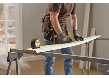 STANLEY FLESSOMETRO TYLON CASSA IN ABS ANTIURTO MT 8 NASTRO MM25