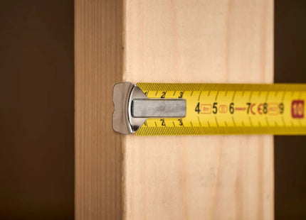 STANLEY FLESSOMETRO POWERLOCK CASSA IN ABS CROMATO MT 8 NASTRO MM25