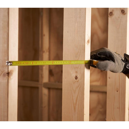 STANLEY FLESSOMETRO POWERLOCK CASSA IN ABS CROMATO MT 2 NASTRO MM12,7*
