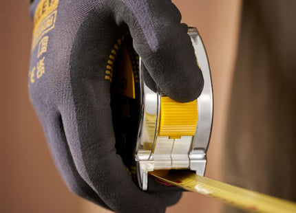 STANLEY FLESSOMETRO POWERLOCK CASSA IN ABS CROMATO MT10 NASTRO MM25