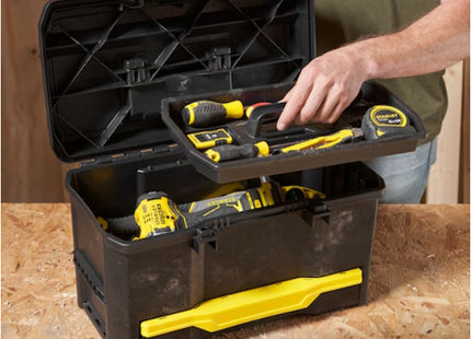 STANLEY CASSETTA PORTAUTENSILI ONE TOUCH 19" CON CASSETTO