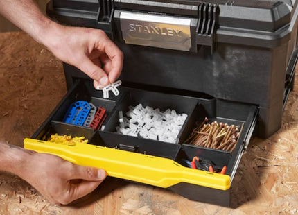 STANLEY CASSETTA PORTAUTENSILI ONE TOUCH 19" CON CASSETTO