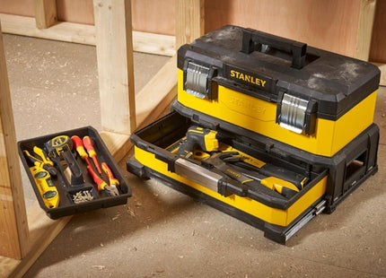 STANLEY CASSETTA PORTAUTENSILI 20" METAL PLASTIC CON CASSETTO