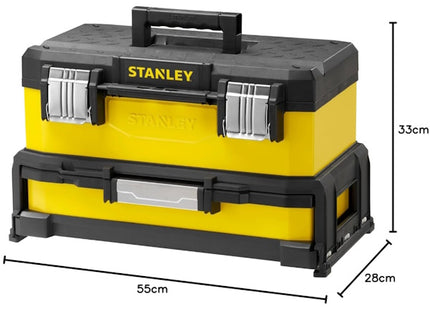STANLEY CASSETTA PORTAUTENSILI 20" METAL PLASTIC CON CASSETTO