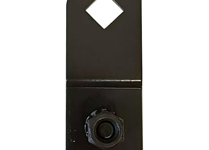 CISA COPPIA DEVIATORI IN ACCIAIO COLORE BRONZO PER AGGANCIO ASTE-RINVII