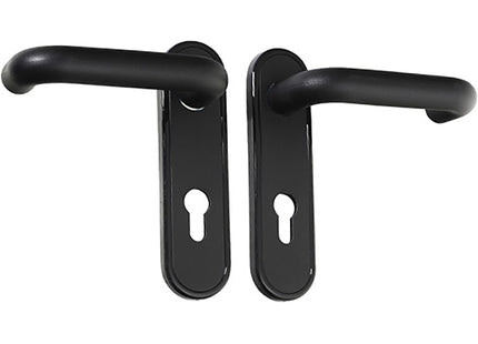 CISA COPPIA DI MANIGLIE CON PLACCA PER PORTE TAGLIAFUOCO