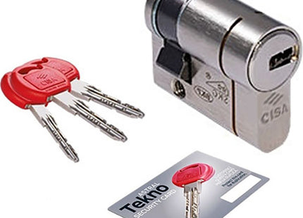 CISA MEZZO CILINDRO ASTRAL TEKNO PRO CON CAMMA REGOLABILE MM30/10*