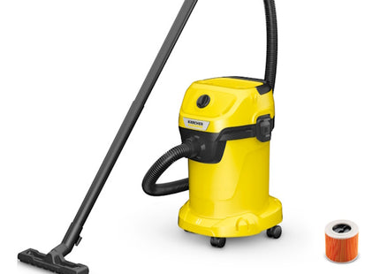 KARCHER ASPIRAPOLVERE WD 3 V - 19/4/20 BIDONE DA LT19 1000W