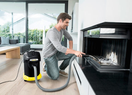 KARCHER ASPIRAPOLVERE/ASPIRACENERE AD 4 PREMIUM BIDONE DA LT17 600W