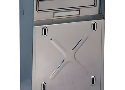 SILMEC CASSETTA POSTALE MOD. S09 PER RECINZIONI IN ACCIAIO INOX