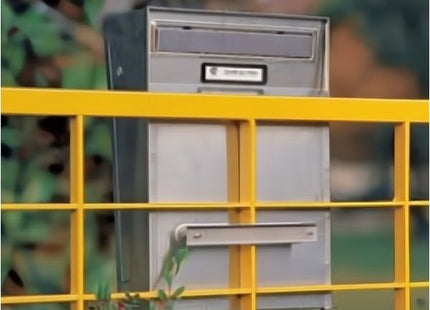 SILMEC CASSETTA POSTALE MOD. S014 PER RECINZIONI IN ACCIAIO INOX