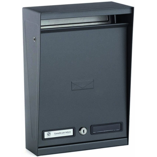 SILMEC CASSETTA POSTALE MOD. S014 PER RECINZIONI COLORE GRIGIO FERRO