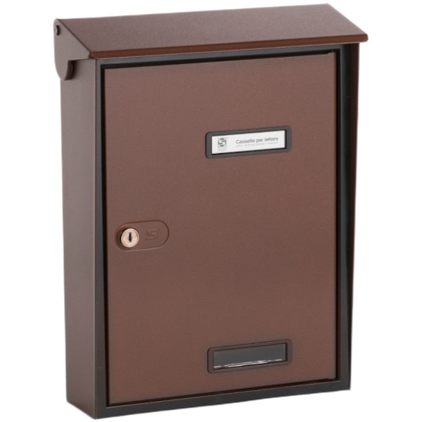 SILMEC CASSETTA POSTALE MOD. S90 COLORE RUGGINE