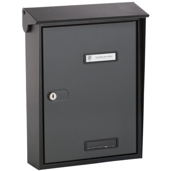 SILMEC CASSETTA POSTALE MOD. S90 COLORE GRIGIO FERRO
