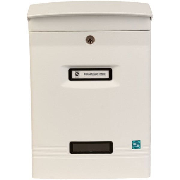 SILMEC CASSETTA POSTALE MOD. GIOIOSA COLORE BIANCO RAL 9001