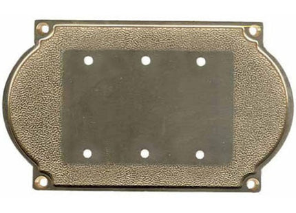 SILMEC PLACCA PORTANUMERO E LETTERA IN OTTONE LUCIDO