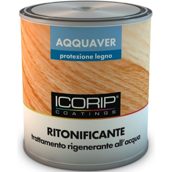 ICORIP AQQUAVER RITONIFICANTE INCOLORE PER LEGNO LT 0,75
