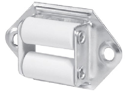 BOLIS GUIDACINGHIA ORIZZONTALE CON RULLI IN NYLON BIANCO PER TAPPARELLE