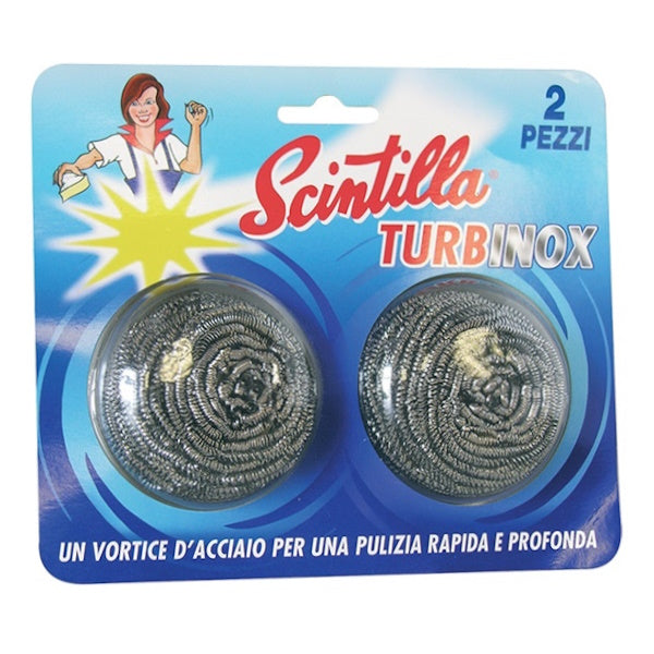 SCINTILLA PAGLIETTA IN ACCIAIO INOX TURBINOX CONF.DA PZ2