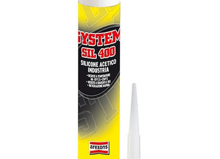 AREXONS SYSTEM SILICONE INDUSTRIA NERO SIL400 ML310
