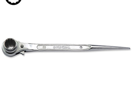 MUNDIAL ART.1053 CHIAVE A CRICCHETTO REVERSIBILE PER PONTEGGI MM21X22