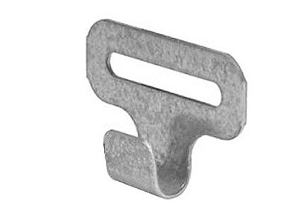 BOLIS GANCIO 1 FERITOIA ZINCATO PER RULLO IN LEGNO TAPPARELLE CONF.PZ10