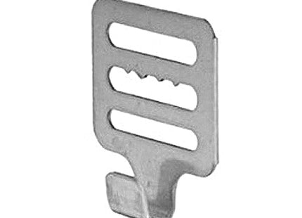 BOLIS GANCIO 3 FERITOIE ZINCATO PER RULLO IN LEGNO TAPPARELLE CONF.PZ10