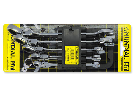 MUNDIAL ART.1056 SERIE  5 CHIAVI COMBINATE A CRICCHETTO SNODATE