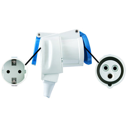 BRENNENSTUHL PRESA ANGOLARE PER CARAVAN 230V 16A