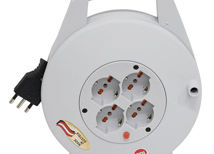 BRENNENSTUHL BOX AVVOLGICAVO VARIO-LINE GRIGIO CHIARO CON CAVO MT10 230V