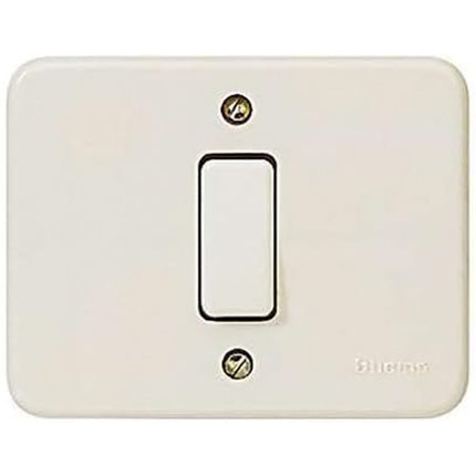BTICINO DOMINO DEVIATORE UNIPOLARE 6A AVORIO
