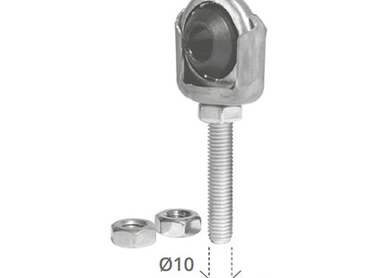 BOLIS SUPPORTO REGOLABILE FILETTATO CON CUSCINETTO PER RULLO TAPPARELLE