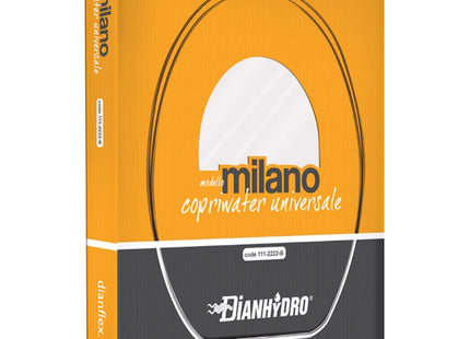 DIANFLEX SEDILE WC UNIVERSALE MODELLO MILANO BIANCO