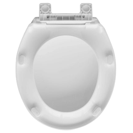 DIANFLEX SEDILE WC UNIVERSALE SELF-CLOSING MODELLO VESUVIO BIANCO