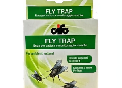 CIFO FLY TRAP RICARICA TRAPPOLA ECOLOGICA PER MOSCHE