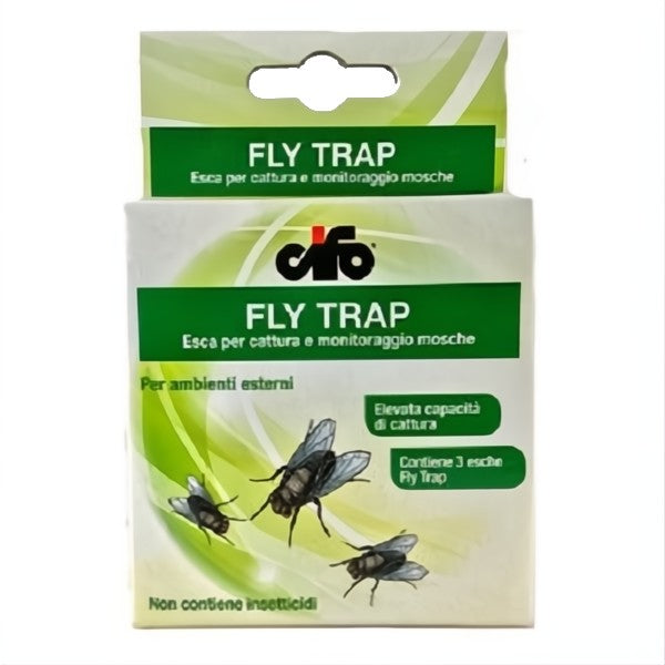 CIFO FLY TRAP RICARICA TRAPPOLA ECOLOGICA PER MOSCHE