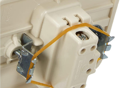 BTICINO DOMINO PRESA BIPASSO 2P+T 10/16A AVORIO*