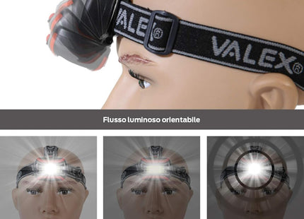VALEX LAMPADA FRONTALE A LED MOD. HEAD