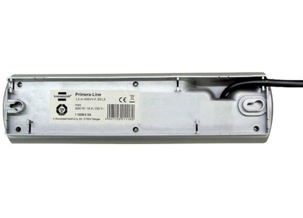 BRENNENSTUHL MULTIPRESA PRIMERA-LINE 10 PRESE 10/16A CON CAVO MT2 NERO