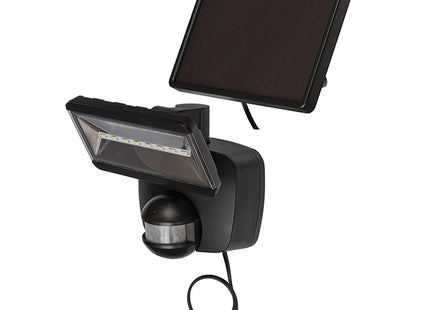 BRENNENSTUHL FARETTO SOLARE CON SENSORE MOVIMENTO LED SOL 800 NERO*