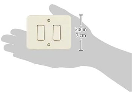 BTICINO DOMINO 2 DEVIATORI UNIPOLARI 6A AVORIO