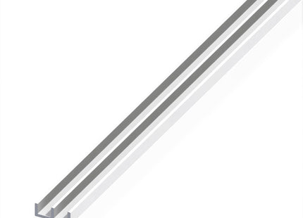 ALFER PROFILO GUIDA PVC BIANCO MT.1